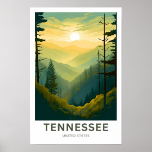 Tennessee United Staaten Travel Print Poster