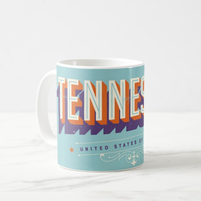 Tennessee USA Tasse (Vorderseite Links)