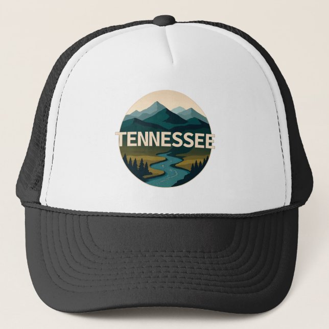 Tennessee USA Truckerkappe (Vorderseite)