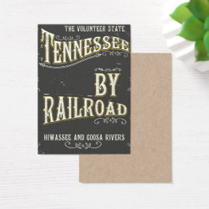 Tennessee USA Vintages Bahnposter