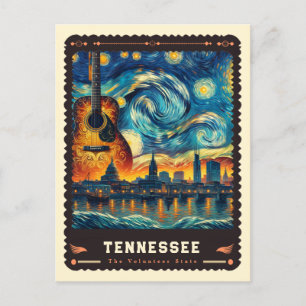 Tennessee   Vincent Van Gogh Inspiriert Postkarte