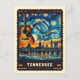 Tennessee | Vincent Van Gogh Inspiriert Postkarte