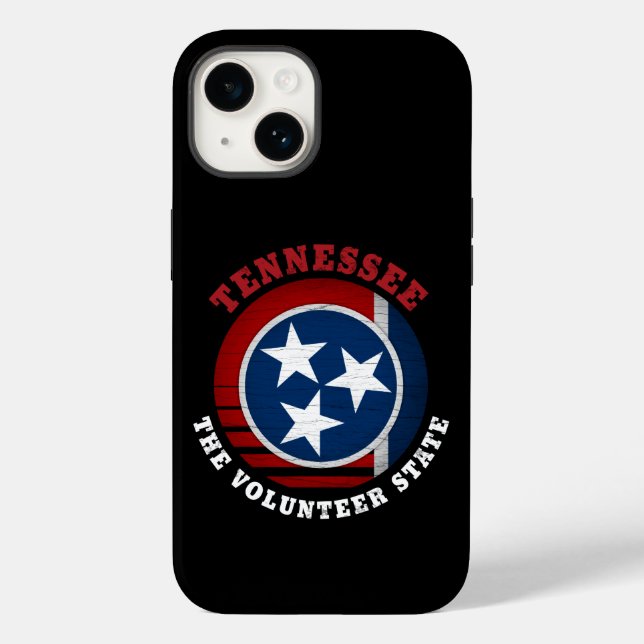 TENNESSEE VOLUNTEER STAAT FLAG Case-Mate iPhone 14 HÜLLE (Rückseite)