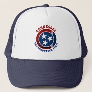 TENNESSEE VOLUNTEER STATE FLAG TRUCKER-HUT TRUCKERKAPPE
