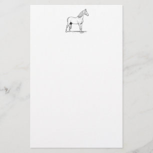 Tennessee Wanderross - Stehend Briefpapier