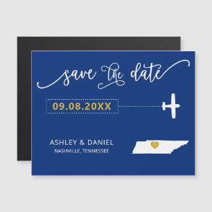 Tennessee Wedding Save the Date Card, Karte