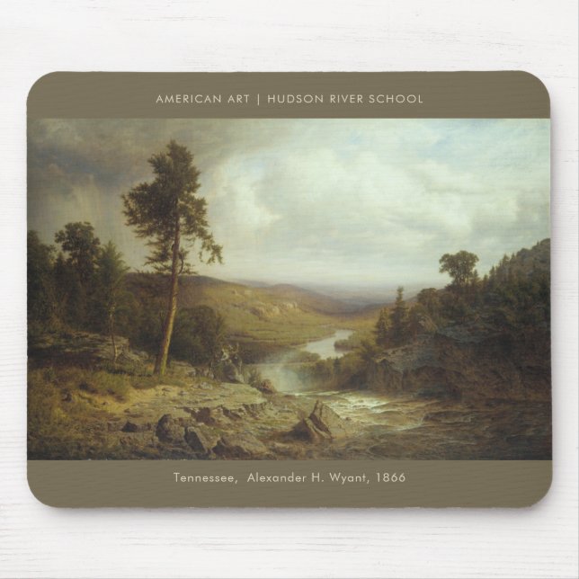 Tennessee Wyant American Art Landschaftsbild Mousepad (Vorne)