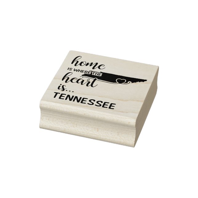Tennessee Zuhause ist das Herz Gummistempel (Stempel)