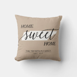 Tennessee Zuhause Sweet Zuhause Familienname Kissen