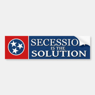 Tennesseesecessions-Autoaufkleber Autoaufkleber