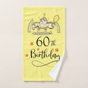 Tennis 60e anniversaire drôles cadeaux pour joueur