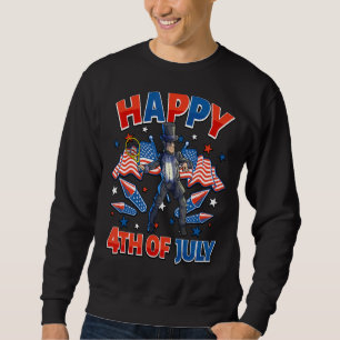 Tennis Abraham Lincoln 4. Juli Frauen Männer Ameri Sweatshirt