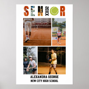 Tennis-Abschluss-Seniorennacht Poster