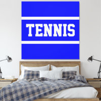 TENNIS Athletic Hellblau-Weiß-Streifen