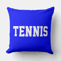 TENNIS Athletischer weißer Text auf farbenfrohem K