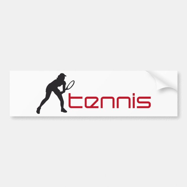 tennis autoaufkleber (Vorne)