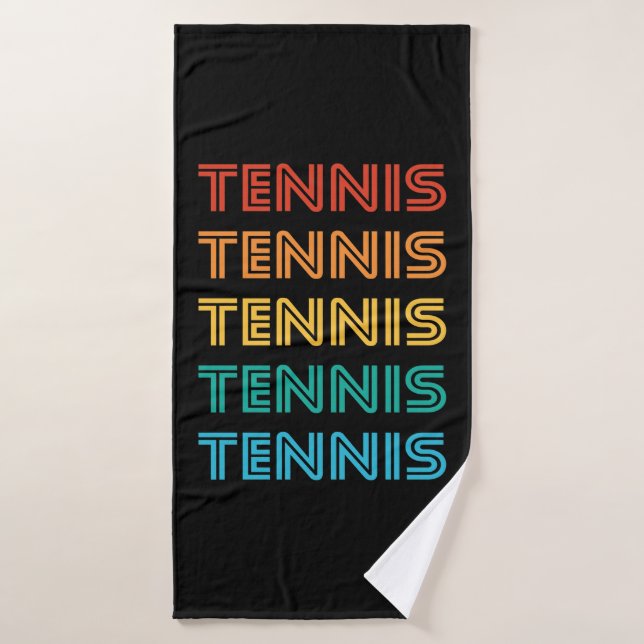 Tennis Badehandtuch (Badehandtuch)