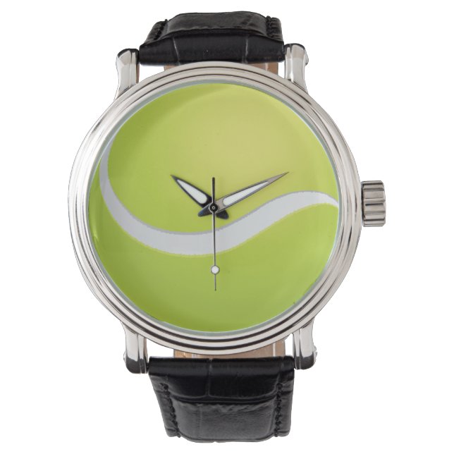 Tennis Ball Armbanduhr (Vorderseite)