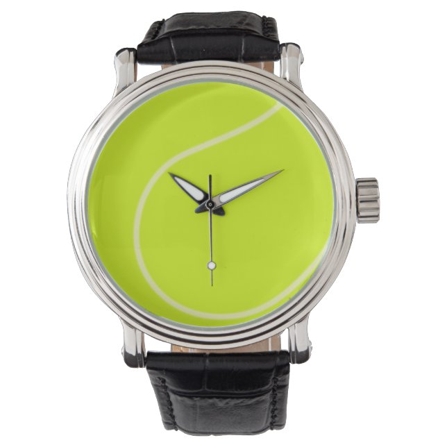 Tennis Ball Armbanduhr (Vorderseite)