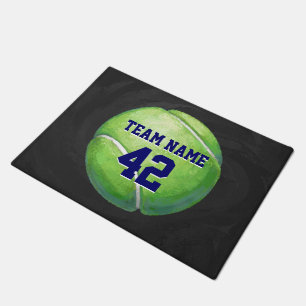 Tennis Ball Art Fußmatte