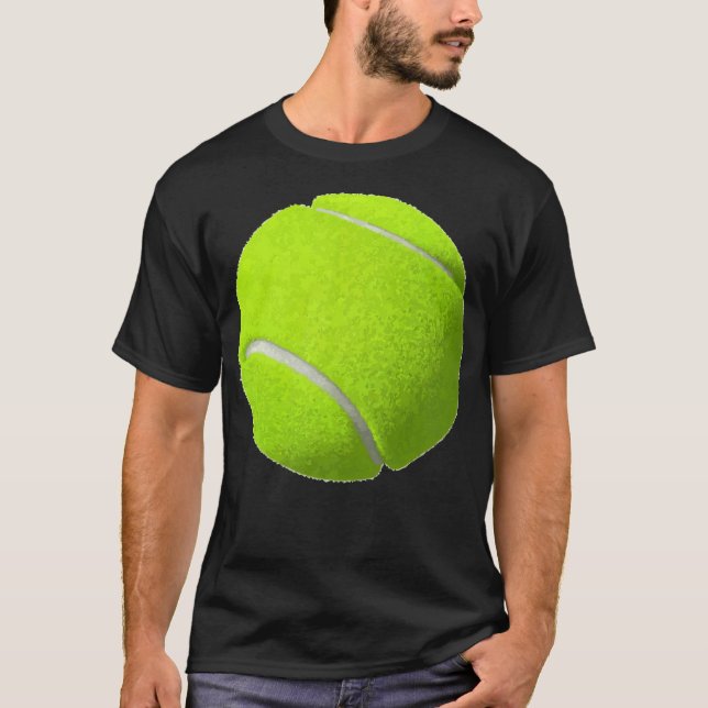 Tennis Ball beruflich Hockey  T-Shirt (Vorderseite)