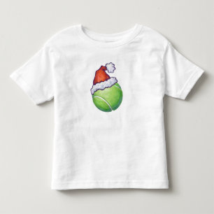 Tennis Ball Christmas Green Kleinkind T-shirt