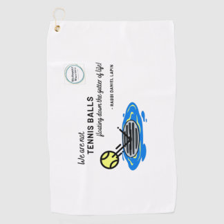 Tennis Ball Citation Golf Serviette