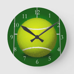 Tennis Ball Clock Runde Wanduhr