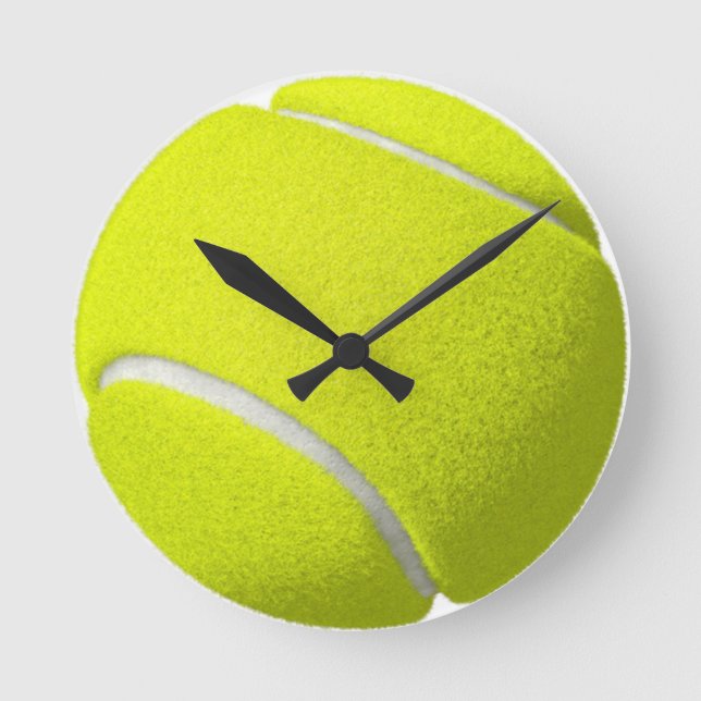 Tennis Ball Clock Runde Wanduhr (Vorderseite)