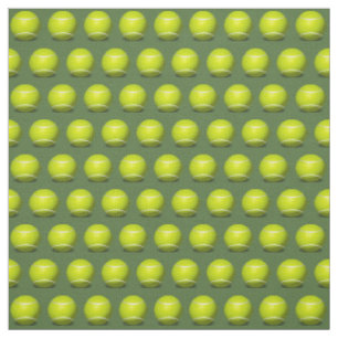 Tennis Ball Design Fabric Stoff