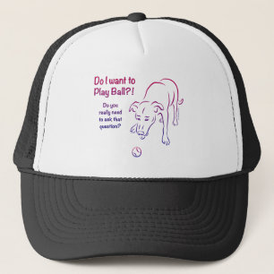 Tennis Ball Dog Truckerkappe