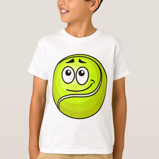 Tennis Ball Face T-Shirt (Vorderseite)
