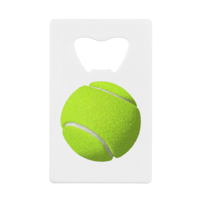 Tennis Ball Geldbeutel Flaschenöffner (Vorderseite)