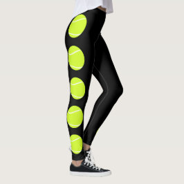 Tennis-Ball-Leggings-Komprimierungspflanzen Leggings