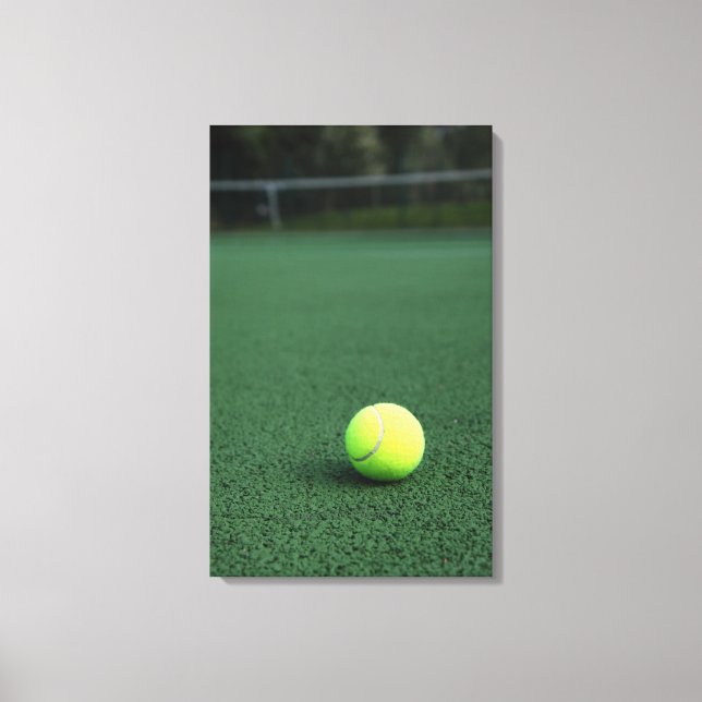 Tennis Ball Leinwanddruck (Vorderseite)