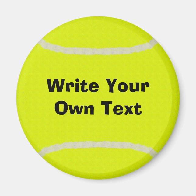 Tennis Ball Magnet (Vorne)