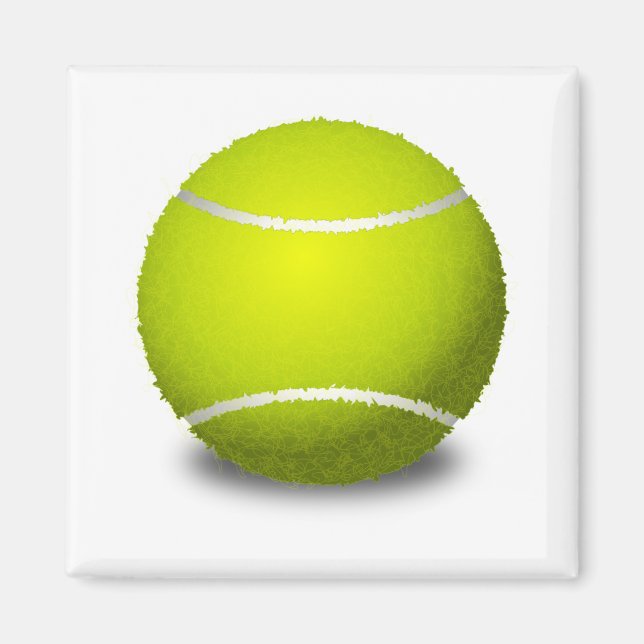 Tennis Ball Magnet (Vorne)