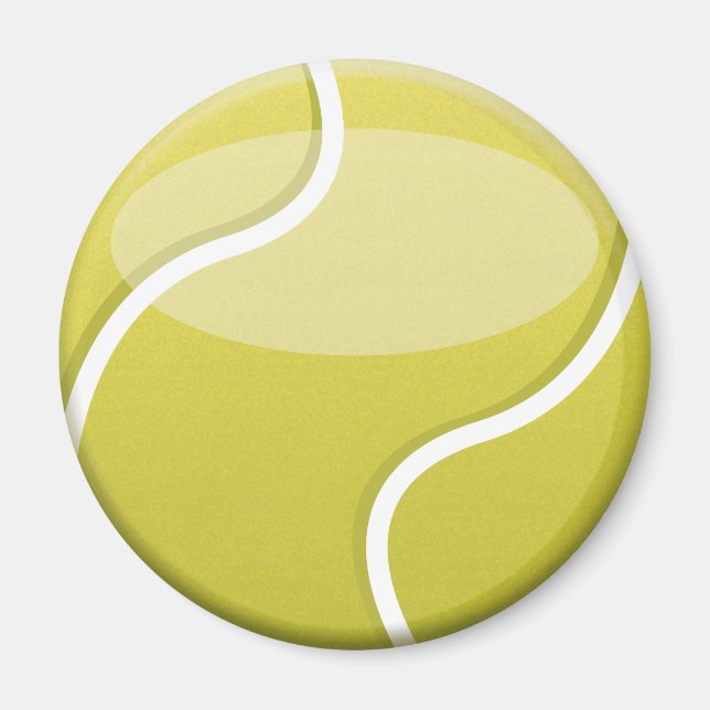 Tennis Ball Magnet (Vorne)