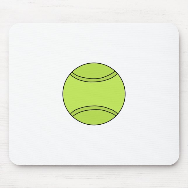 Tennis Ball Mousepad (Vorne)