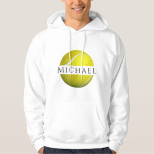 Tennis Ball Planet & Individuelle Name Players Coa Hoodie