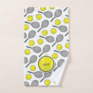Tennis Ball Racquet Jaune Blanc Noir Sports 