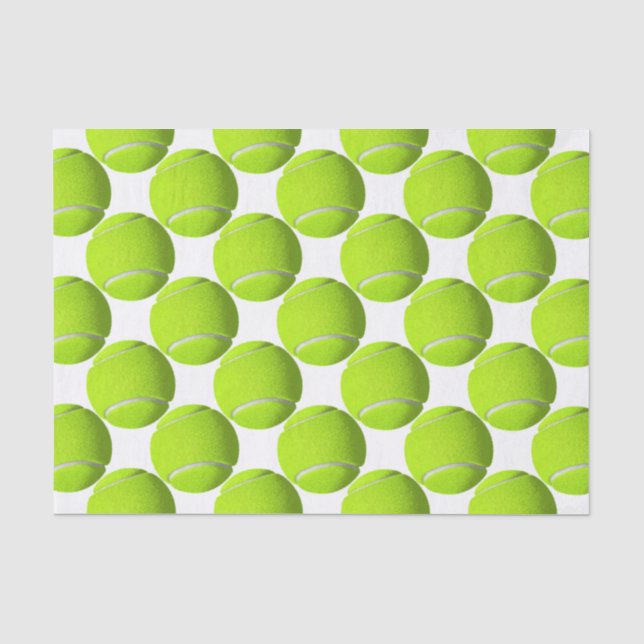 Tennis Ball Seidenpapier (Vorderseite)