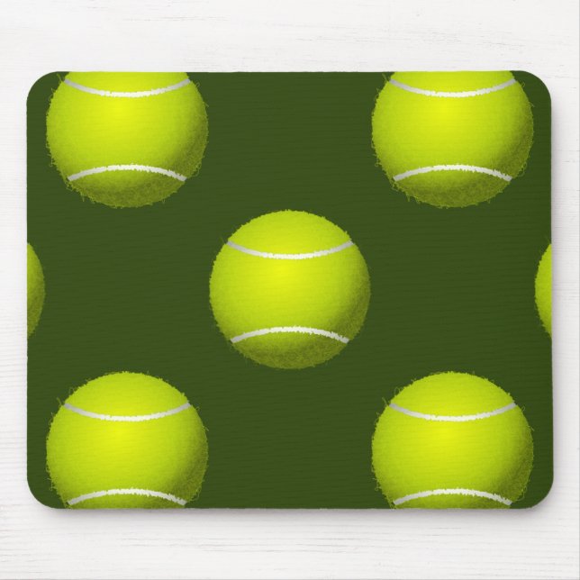 Tennis Ball Sports Mousepad (Vorne)