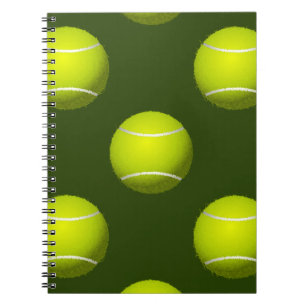 Tennis Ball Sports Notizblock
