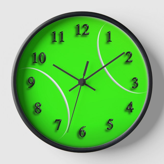Tennis-Ball-Sportwall-Uhr Uhr (Vorderseite)