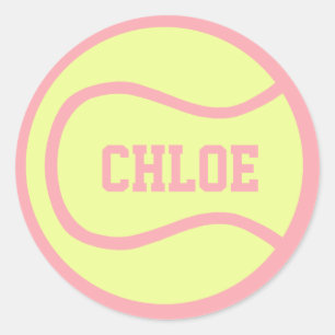 Tennis Ball Sticker - Passen Sie es an!