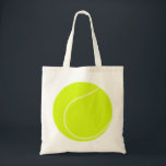 Tennis Ball Tragetasche<br><div class="desc">Liebe Tennis? Dieses Bild ist für Sie! Spaß Grafik für den Sportbegeisterten. Anpassen durch Ändern der Hintergrundfarbe und/oder Hinzufügen von Text.</div>