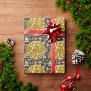 Tennis Ball Weihnachtsgeschenke für Golfer Geschenkpapier