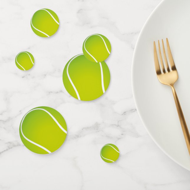 Tennis Balls Party Confetti Konfetti (Gruppe)