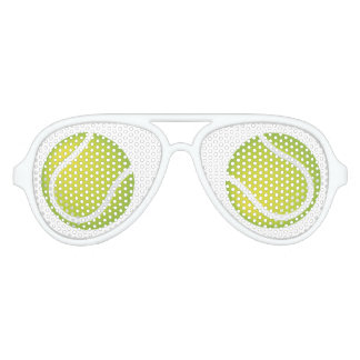 Tennis Balls Party Shades Partybrille